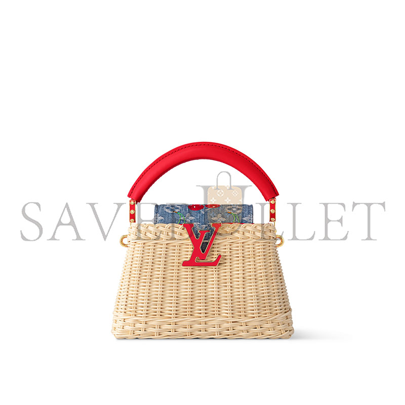LOUIS VUITTON MURAKAMI LV X TM CAPUCINES MINI M14295 (21*14*8cm) LOUIS VUITTON MURAKAMI LV X TM CAPUCINES MINI M14295 (21*14*8cm)